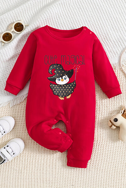 ADABEBEK Magıcal Cute Baby Jumpsuit - 100% Cotton 22385