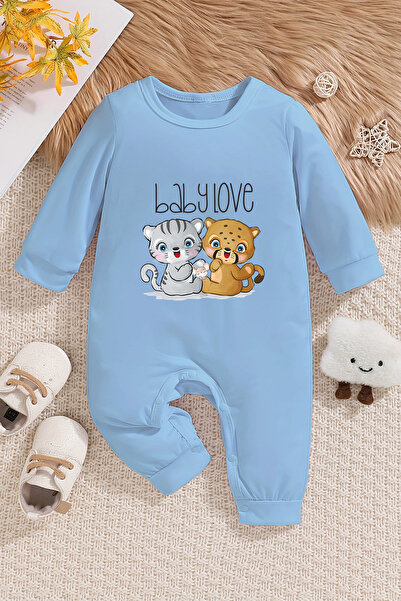 ADABEBEK ثوب فضفاض للأطفال بتصميم قطة - 22370 Baby Love