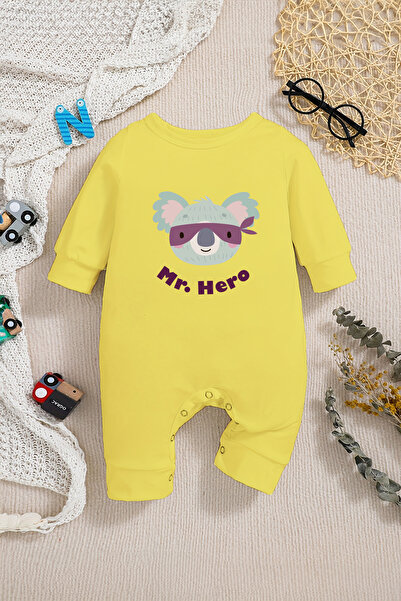 ADABEBEK Mr. Hero Printed Baby Rompers - 22304