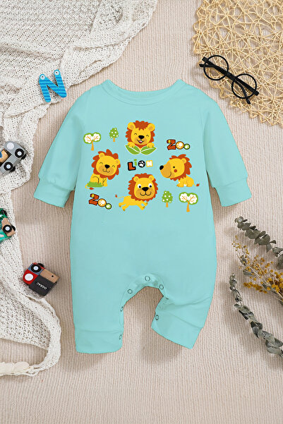 ADABEBEK ثوب فضفاض للأطفال الأولاد - طراز أخوة الأسد، مطبوع، 22310