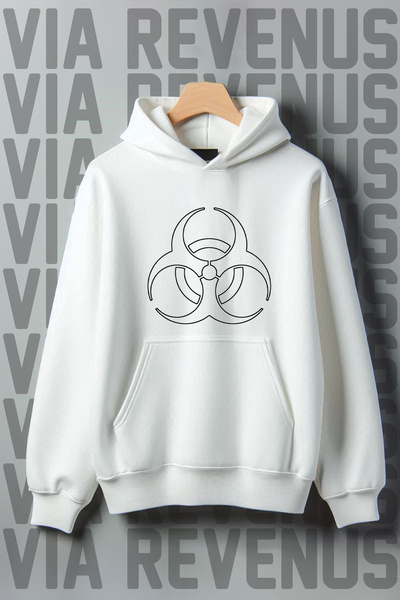 Vordevia Radiation Štampano Kangaroo Pocket 3 Thread Ş Čupkani materijal Wide...