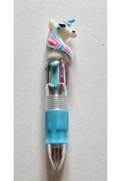 Modellino 4 Renk Yazan Unicorn Mini Tükenmez Kalem - Gövde Rengi Seçenekli 1 ...