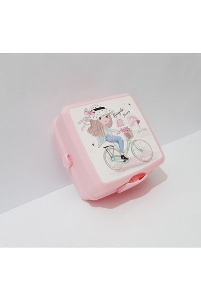renkli çiçekler Lunch Box Patterned Lunch Box for School