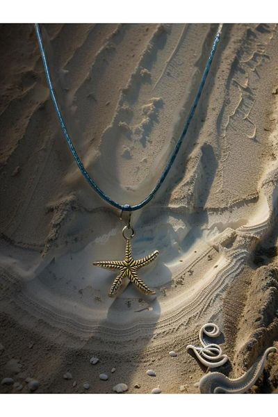 whocares Unisex Necklace Quality and Stylish Starfish Symbol Necklace