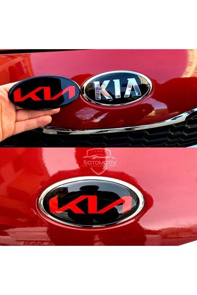 ODAC Kıa Yeni Logo Sticker Dekorasyon K2 K3 Kx3 K4 K5 Cerato, Ceed, Rio Forte...