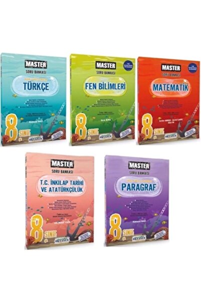 Okyanus Yayınları 8. Sınıf Master 5'li Set