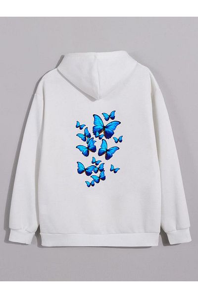 swOzz Butterfly Printed Sweatshirt