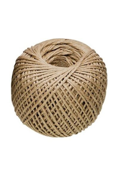 ella'nın çarşısı Jut Ip 100 gr Hasır Ipi, Çuval Ipi, Kırnap Ipi Süsleme Ipi.