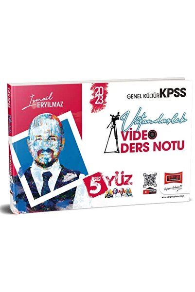 Yargı Yayınları 2023 Kpss 5yüz Vatandaşlık Video Ders Notları (ismail Eryılmaz)