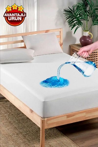 ataca Premium Waterproof Bed - Mattress Fitted, Double, Wrap Design, Protector