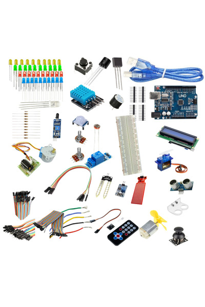 -Arduino Uno Öğrenci Temel Set 222 Parça