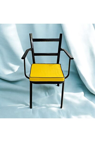 DÜŞLER EV TEKSTİLİ 40*40 Pernă galbenă pentru scaun