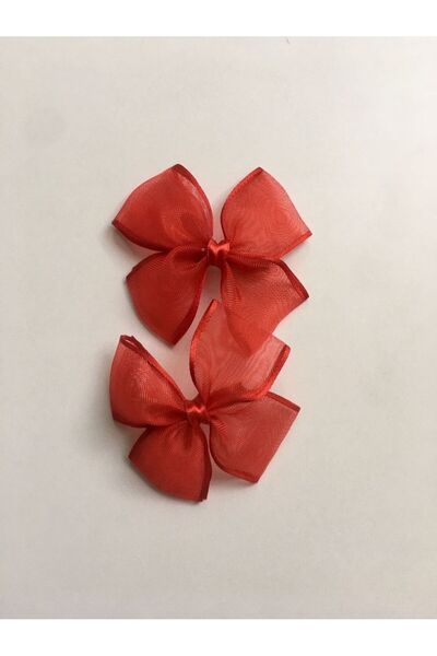 almisbows Κοριτσίστικο κόκκινο σιφόν τούλι φιόγκος - αγκράφα, 23 Απριλίου 29 ...