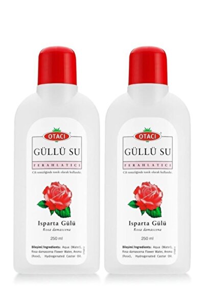 Otacı Gül Suyu Tonik 250 Ml X2