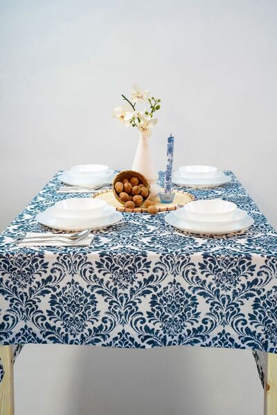 homease Dertsiz Dijital Baskılı Masa Örtüsü