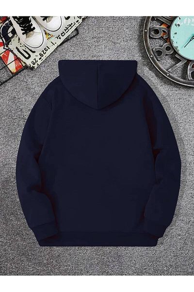 Elvino London England Printed - унисекс голям суичър с качулка