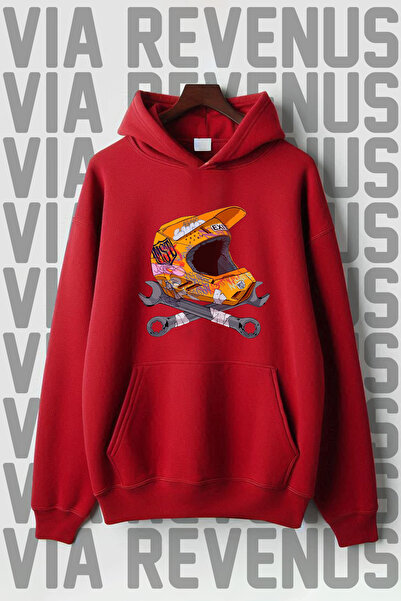 Vordevia Motociklistička kaciga Sa deznom - Čupkani materijal Oversize kroj S...