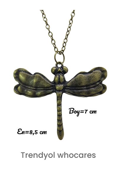 whocares Unisex Large Water Spirit Symbol Chain Necklace - Antique Color Quality