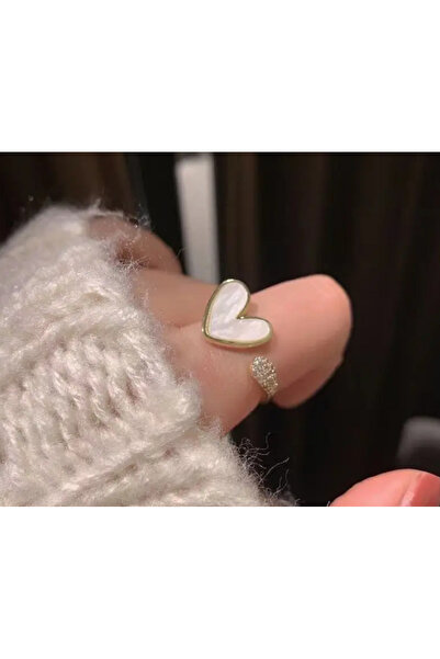 TAKINTI AKSESUAR خاتم ذهبي - قلب مفصل