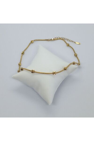 Ödül Moda قلادة سلسلة دوريكا من الفولاذ الذهبي