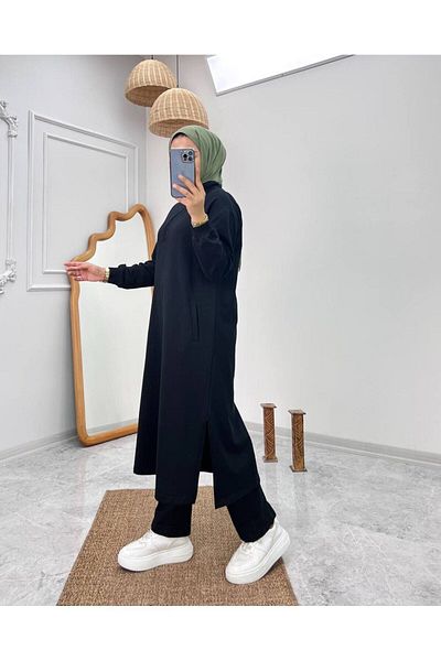 ButikKardelen Σετ φόρμας εποχικής φόρμας Camelya Hijab