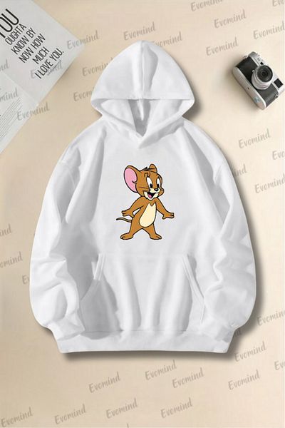 Evomind Φούτερ με στάμπα Jerry Unisex για παιδιά και ενήλικες