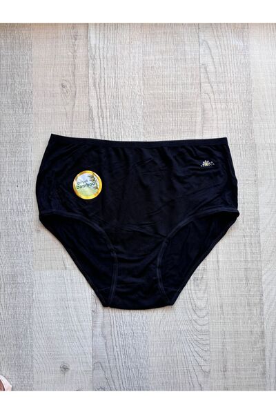 Papatya Yüksek Bel Gerçek Bambu Nefes Alan İz Yapmaz Yumuşak Doku Esnek Kilot Slip