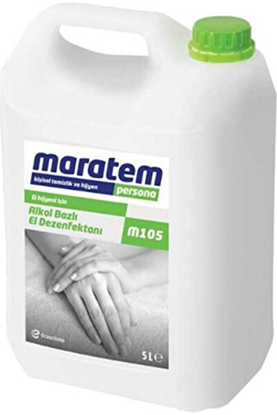 Maratem M105-1 Eczacıbaşı M105 Alkol Bazlı El Dezenfektanı 5 Lt