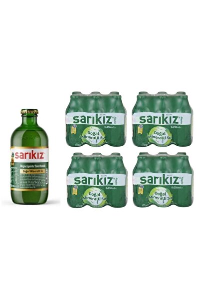 Sarıkız Sade(soda) Maden Suyu 250 Ml X 24 Adet