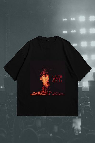 Grove Fashion Louis Tomlinson Faith in the Future - Unisex Oversize T-shirt
