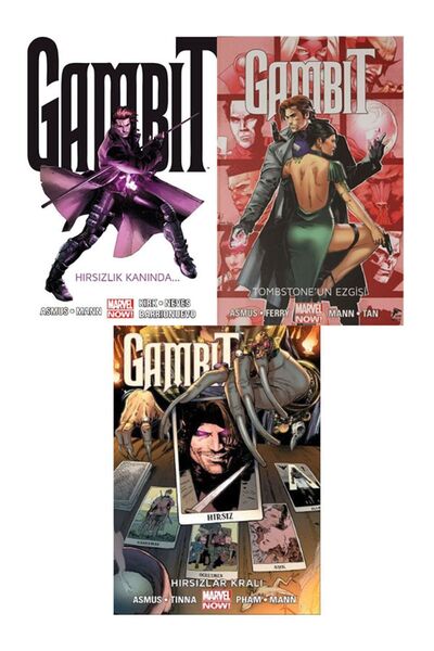 Çizgi Düşler Gambit Çizgi Roman Set ( 1-hırsızlık Kanında 2-tombstone'un Ezgi...