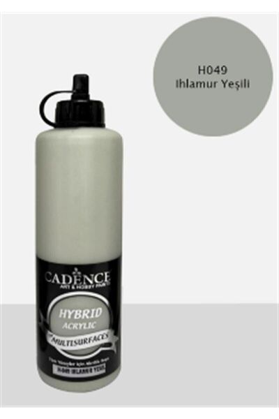 Cadence Hybrid Multis Ikiurface Akrilik Boya 500 Ml. H-049 Ihlamur Yeşil
