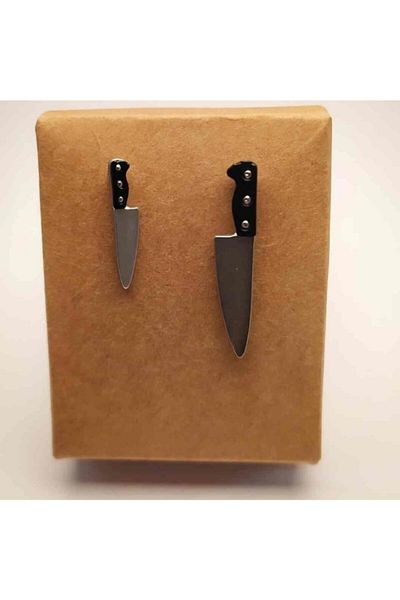 KÜP AKSESUAR Knife Earrings - Stylish Design