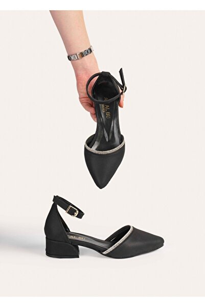 Ayalbuzenne Taşlı Siyah Cilt Karnı Yarık Beş Pont