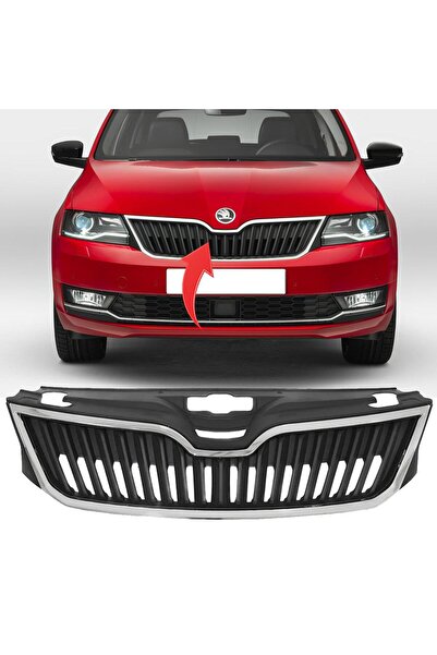 gkl Skoda Rapid Ön Panjur Kromlu 2013-2023 5JA853651 9B9