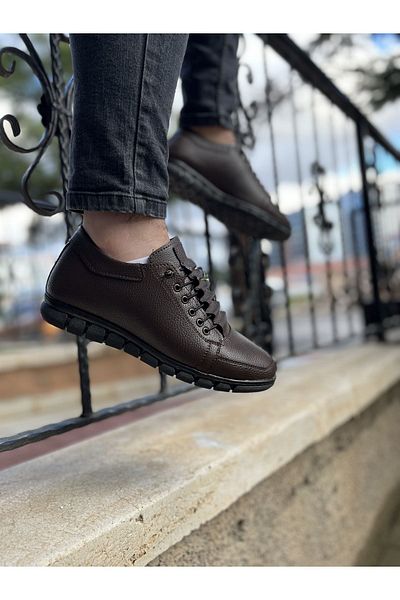 Bonjey Soft Faux Leather Orthopedic Men's Classic Sports Winter Shoes