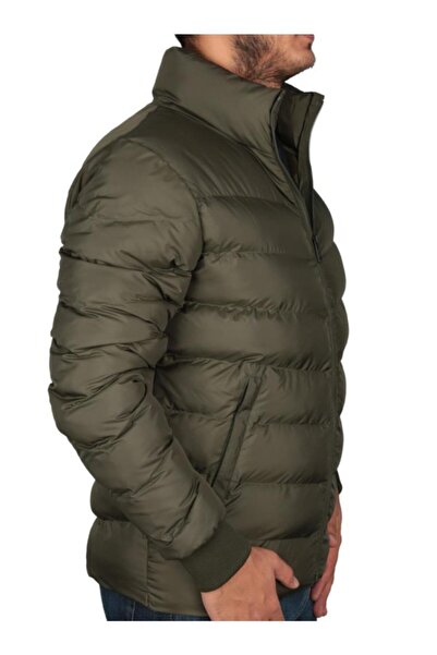 Bad Bear Phantom Puffer Stand Collar Men's Puffer Jacket - Khaki