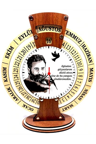 Hediyenibuldun Takvimli Maya Saati Ahmet Kaya