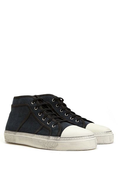 Dolce&Gabbana Vintage Leather-nubuck Sneaker - Stylish and Comfortable