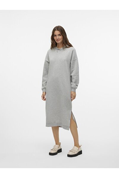 Vero Moda Sweatshirt-Kleid VMKAMILE Midikleid