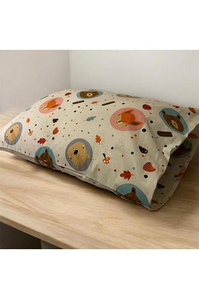 minimaco 35X45 100% Cotton Baby Pillow Case - 1 Piece
