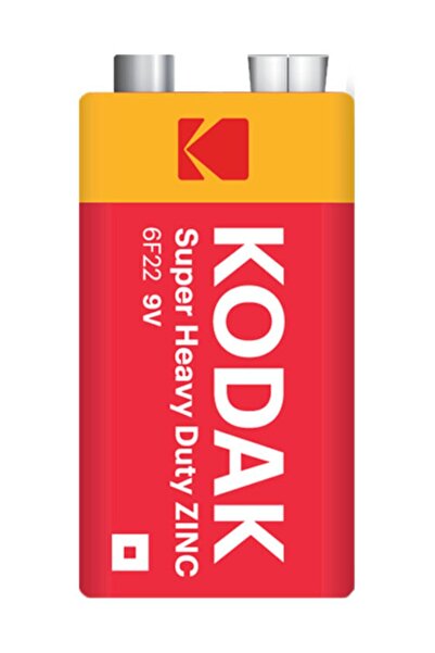 Kodak Çinko Karbon Shrink 9 Volt Pil