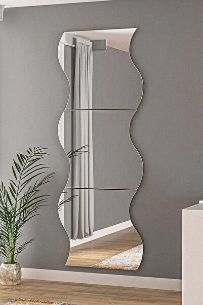 GLASSCİTY 3'LÜ DALGALI DUVAR AYNASI