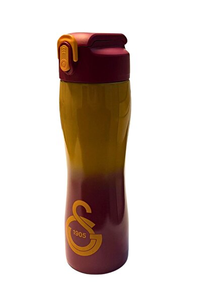 Galatasaray GS Lisanslı Sertifikalı Okul Suluğu Pipetli Düğmeli Koruyucu Kapa...