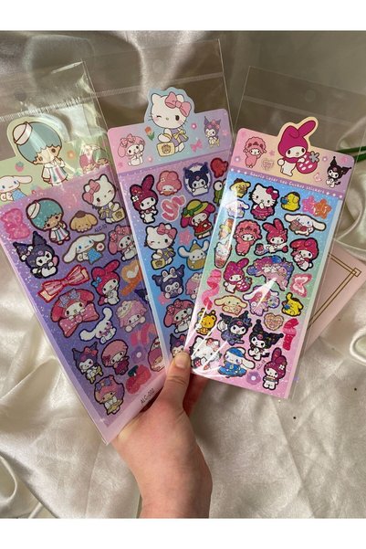 SANRIO Sanrio Character Sticker Set 3 Packs