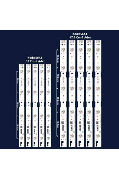ElektroMarkt Grundig 43vle5537 Led Bar Seti B43l 5531 4b2, Znk60601-ab, Zls60...