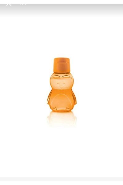 Tupperware Eco Bottle 350 Ml - Orange Penguin