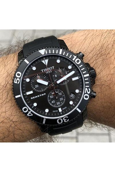 TISSOT Seastar 1000 Chronograph Men's Wristwatch T120.417.37.051.02
