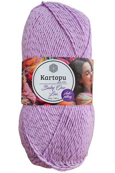 Kartopu Silvery Wool Lilac Baby One Lux - Χωρίς Πουπουλένια K739