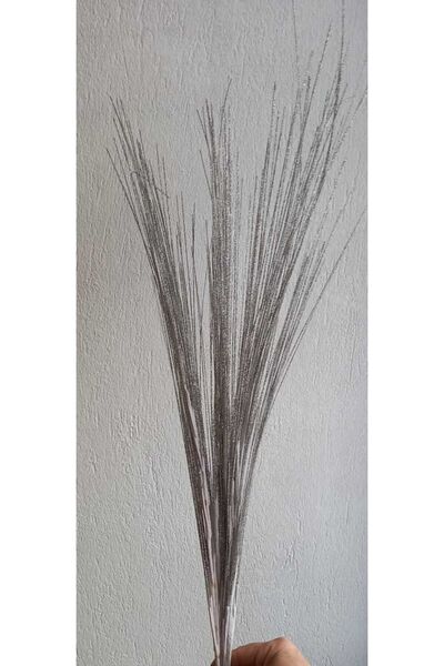 kutmen SİMLİ  ARA DAL( 2 DAL)GÜMÜŞ RENGİ    (YAPAY ÇİÇEK)